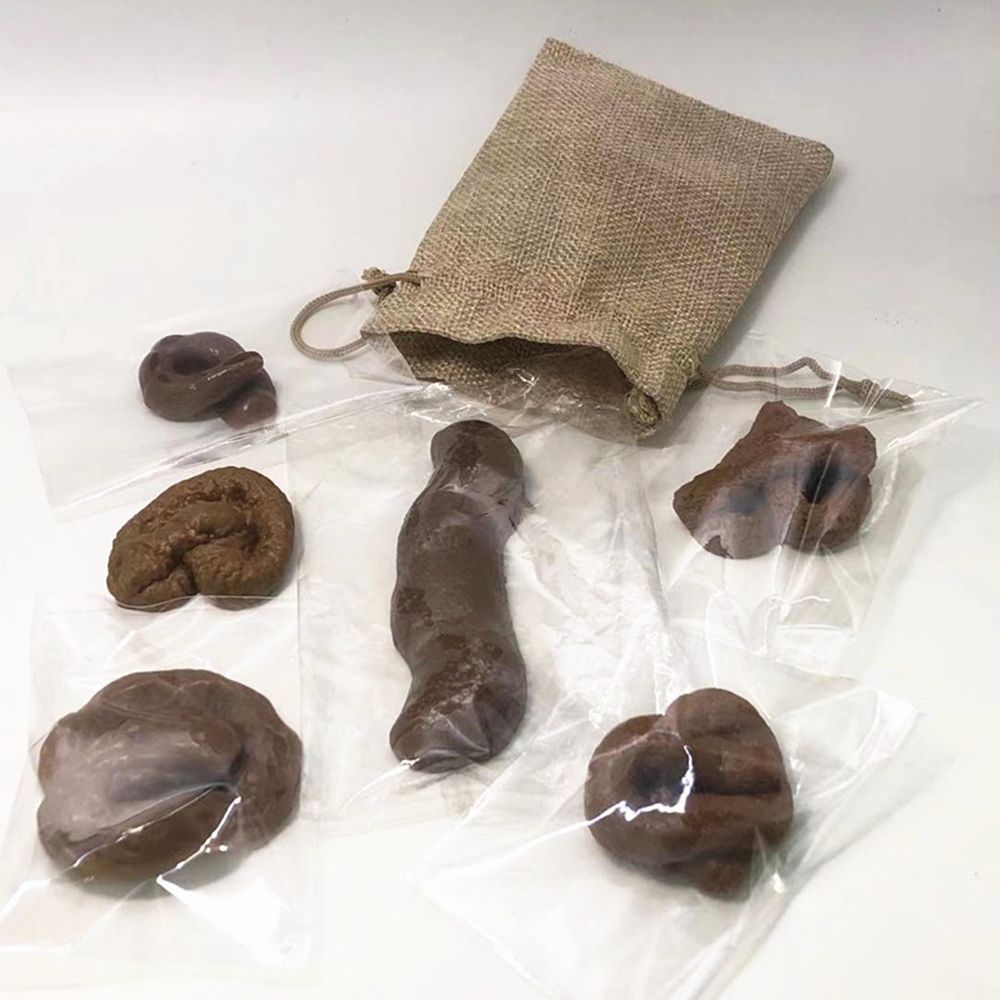Набор из 6 штук: Забавные игру – обзор и цена Fake Poop Gag Gift