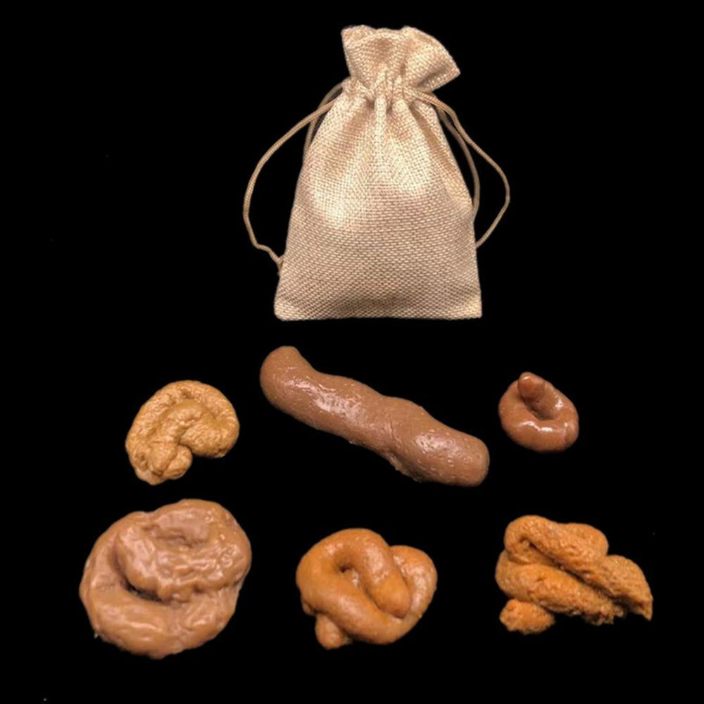 Набор из 6 штук: Забавные игру – обзор и цена Fake Poop Gag Gift