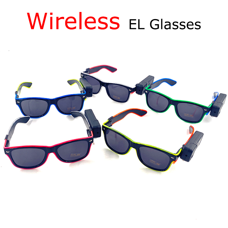 Беспроводные крутые светодиодн – обзор и цена Glow In The Dark Party Glasses
