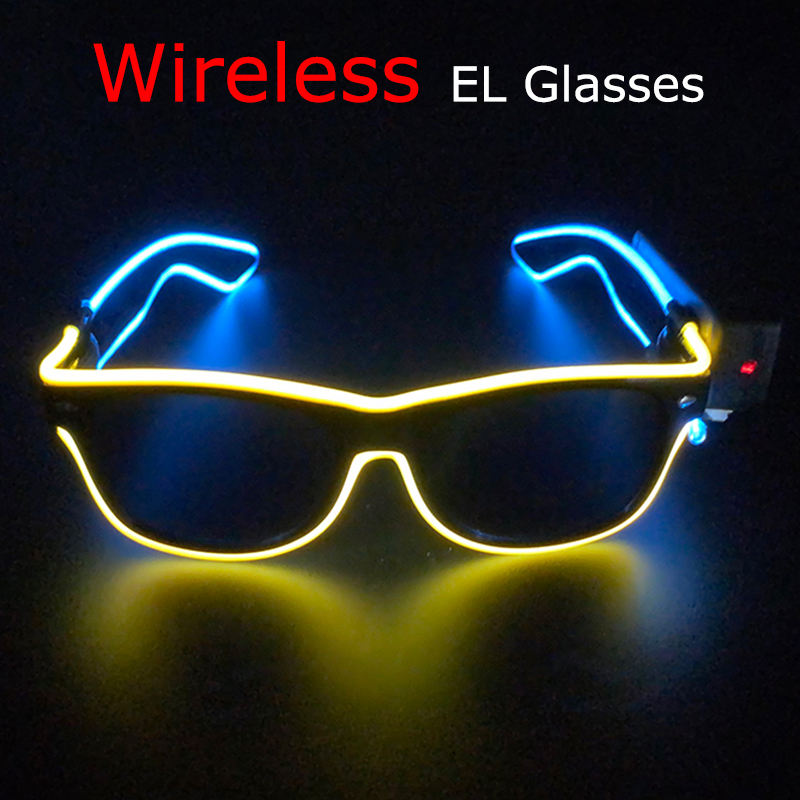 Беспроводные крутые светодиодн – обзор и цена Glow In The Dark Party Glasses